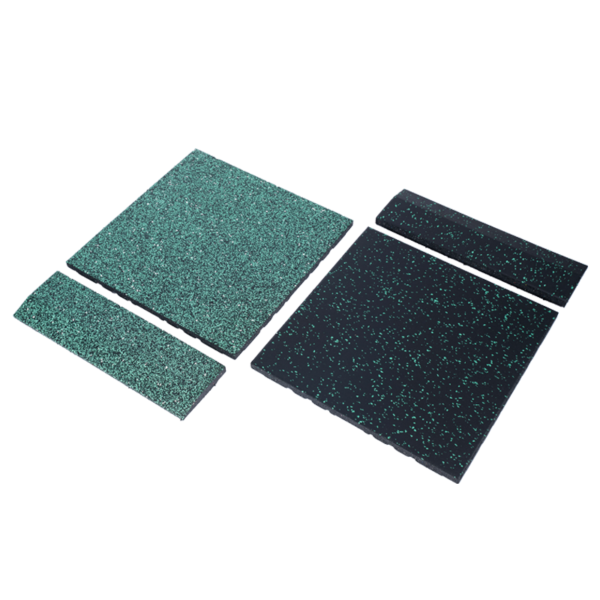 Indoor Rubber Gym Floor Tiles